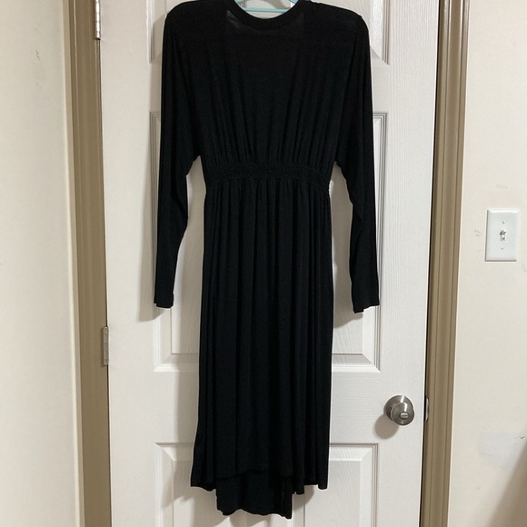 Bump in the Night Women’s Black Maternity bath robe size 2X - Picture 4 of 8